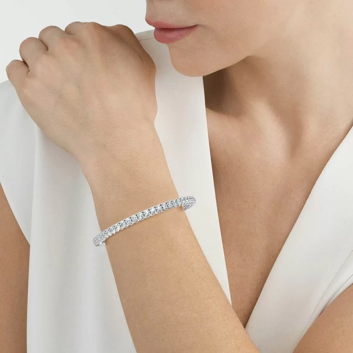 lab diamond ring for for her