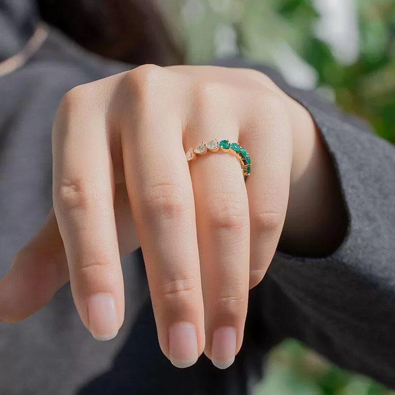 moissanite eternity ring shop in las vegas
