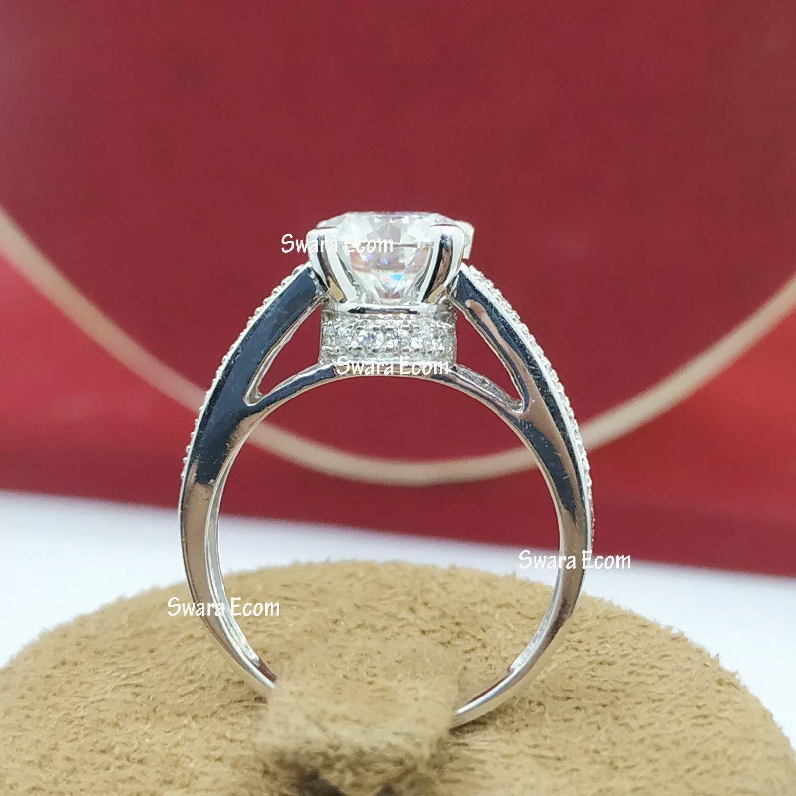 affordable genuine diamond eternity ring