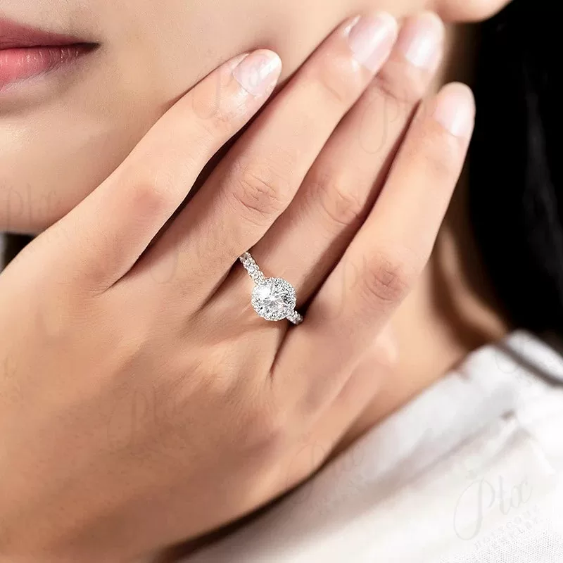 moissanite stone eternity ring wholesale