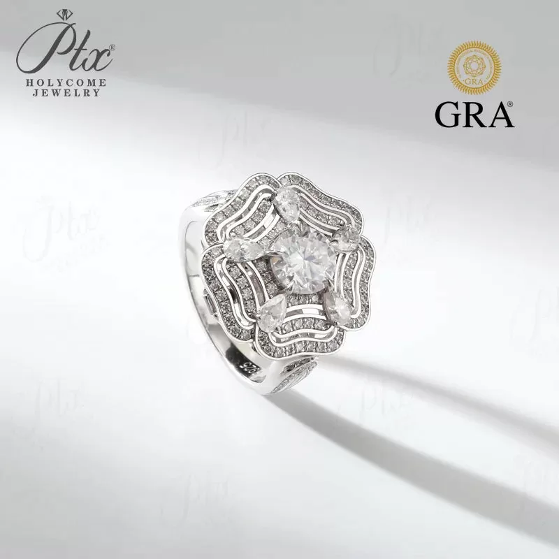 moissanite diamond ring for proposal